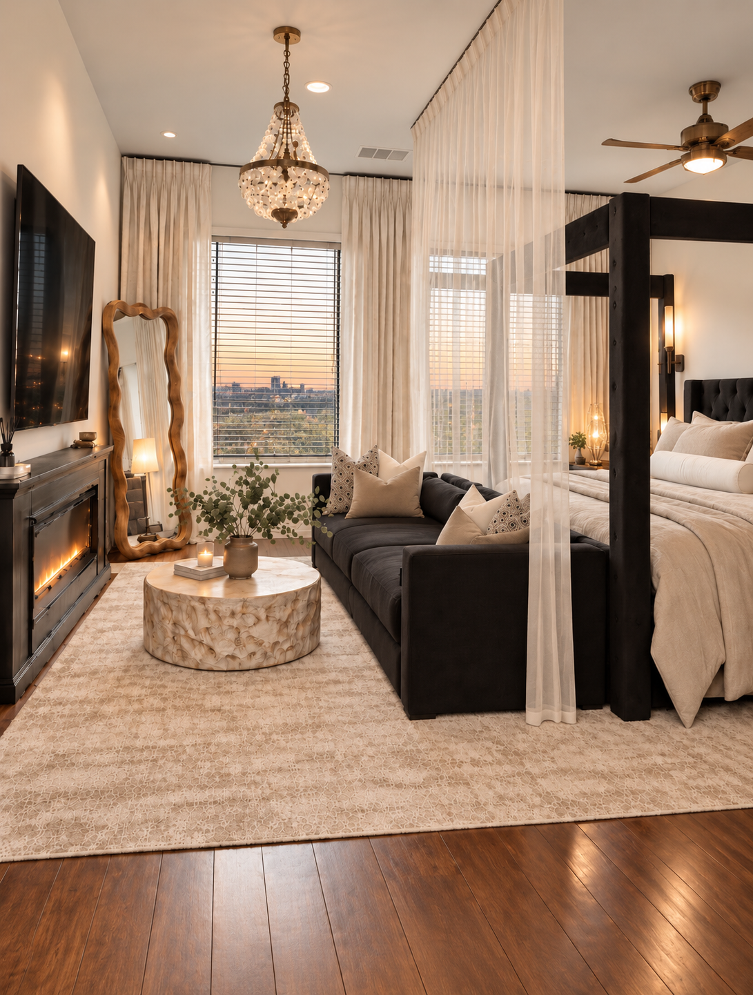 Room design concept board